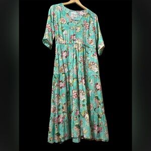 Sunday Mi Amor Spring Women Flower design dress Size XS